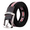 Fashion Canvas Waistband Adjustable Pin Buckles Design Waist Belt For Men Women Unisex Casual Jeans And Trousers