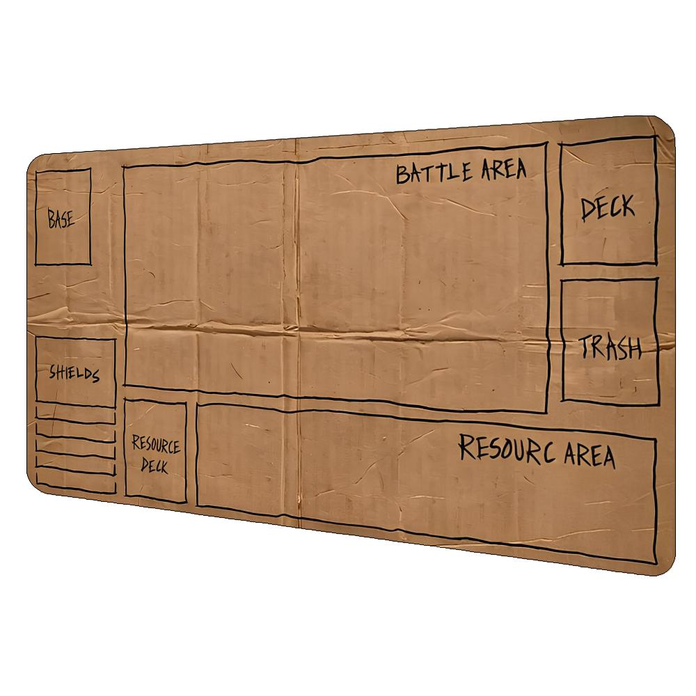 Non-Slip Rubber mousepads Desk Mat with edge lock for keyboard and mouse Card Game Accessories Trading Card Collectors