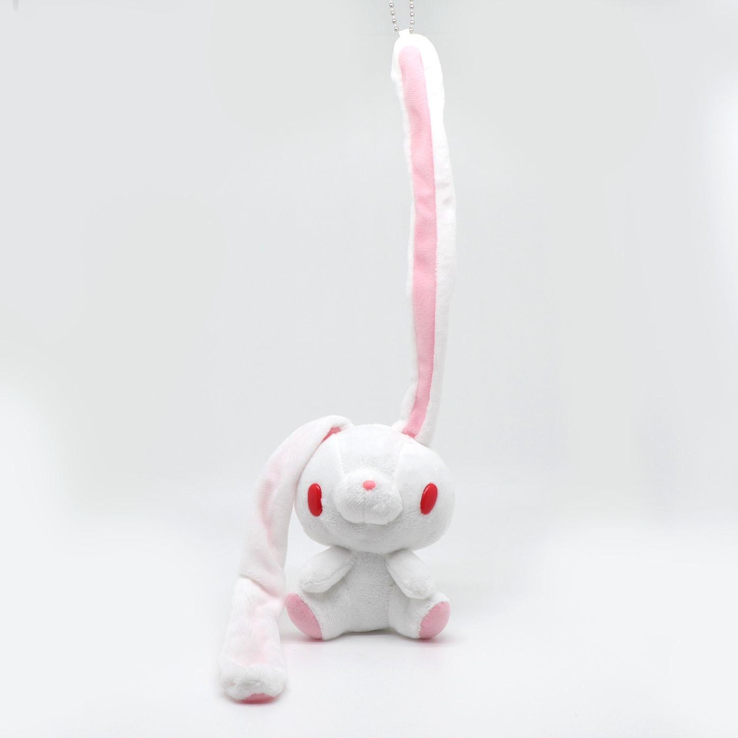 Anime Hanyou Usagi All Purpose Long Ear Bunny plush keychain gloomy bear pink white Lovely Plush Doll Toy Soft Stuffed bag charm