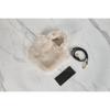 Lala Fogni Fur Tote   Crossbody Bag L Beige  Maiab0019 
