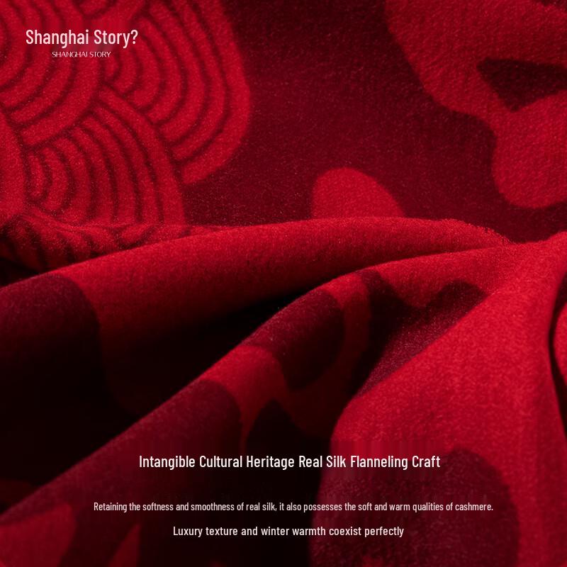 Shanghai Story Qianqianjie Mulberry Silk Scarf