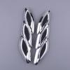 1 Pair Car Front Left Right Hood Engine Air Vent Grille Molding Trim Fit for Buick Encore 2013 2014 2015 ABS