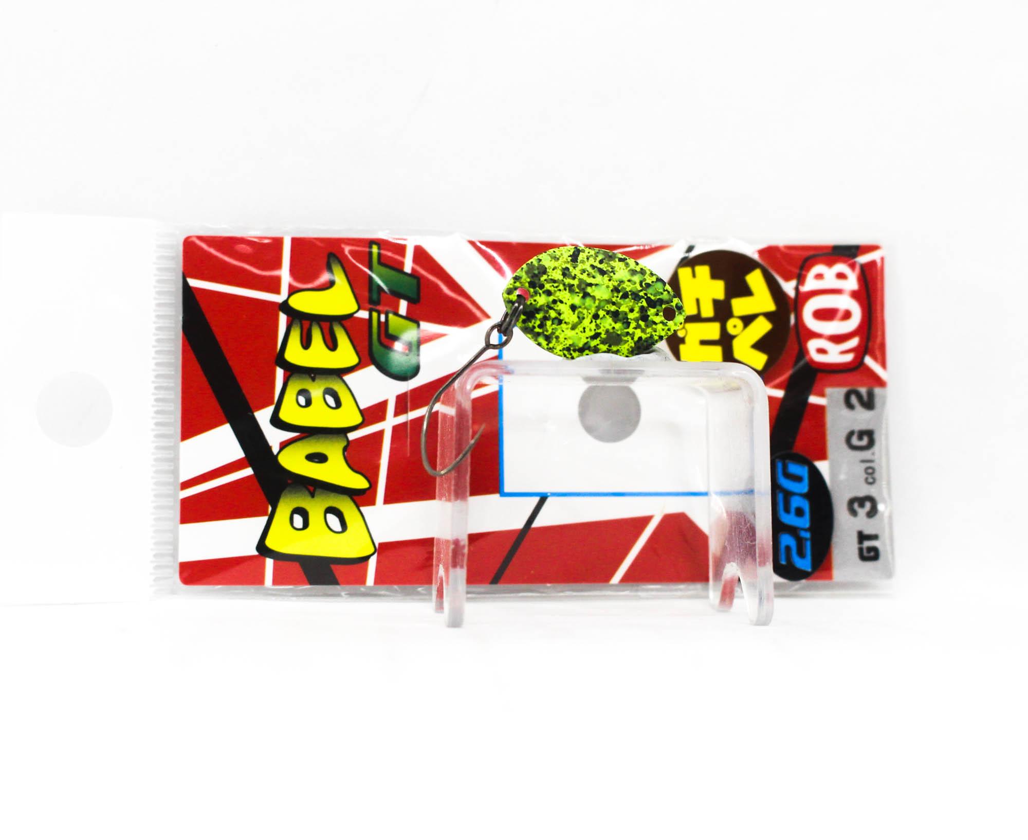Воблер-ложка Rob Lure Spoon Babel GT 2,6 грамма Тонущая приманка 2 (+5200)