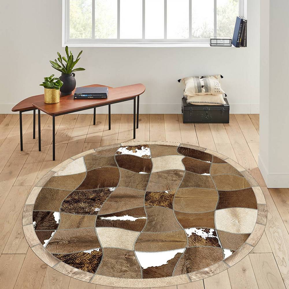 

Mosimoso Home RC1983 Ковер с точечной подошвой и цифровой печатью 100x100 cm