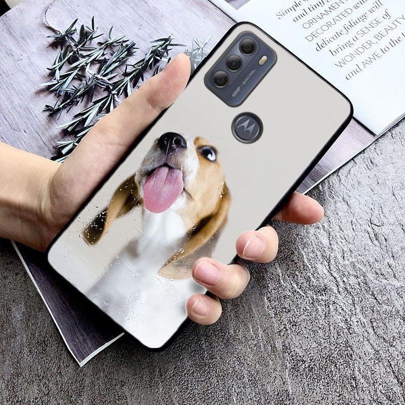 

Чехол для телефона с собакой «Бигль» для Motorola Moto EDGE 20pro EDGE 20lite E6 E7, чехол G STYLUS GPLAY GPOWER G 5G PLUS G30 G100 Funda Coque MOTO EDGE 20LITE