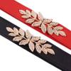 Waist Belt Elastic Slim Decorative Stretchy Quick Release Tight Waist Dress Belt