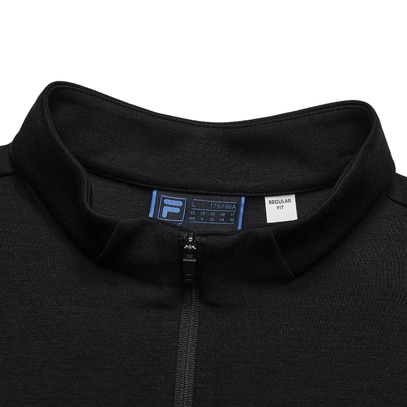 New FILA T Shirts Men's Jet Black F11M542214F-BK