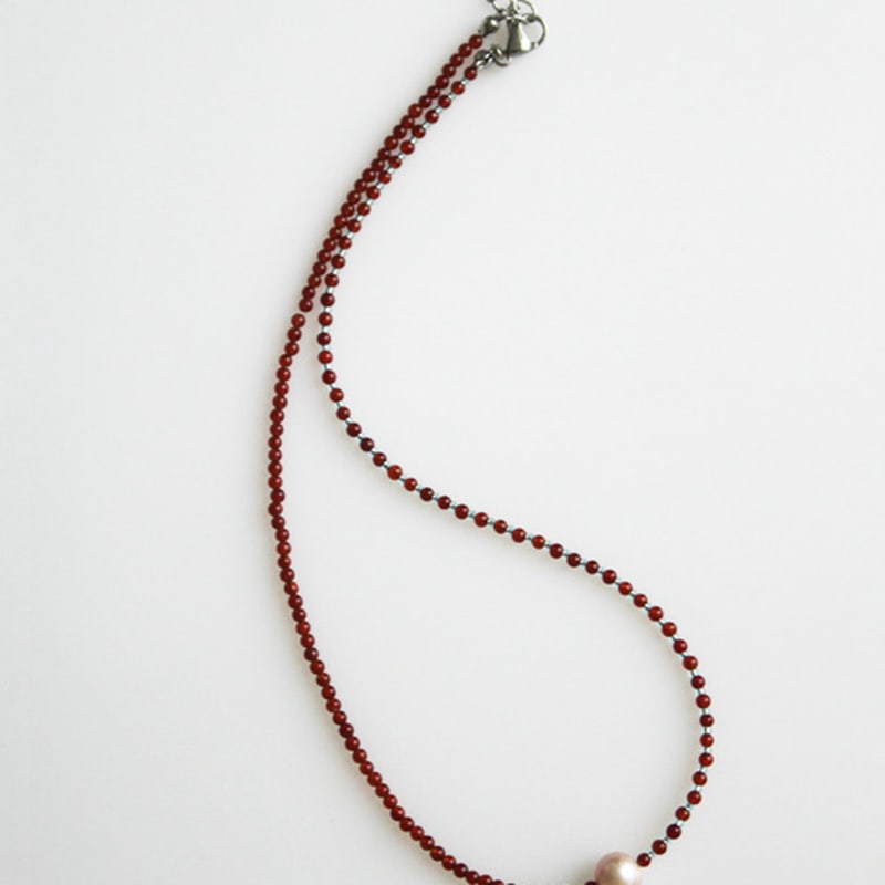 RER Red Quartz Ponit Necklace
