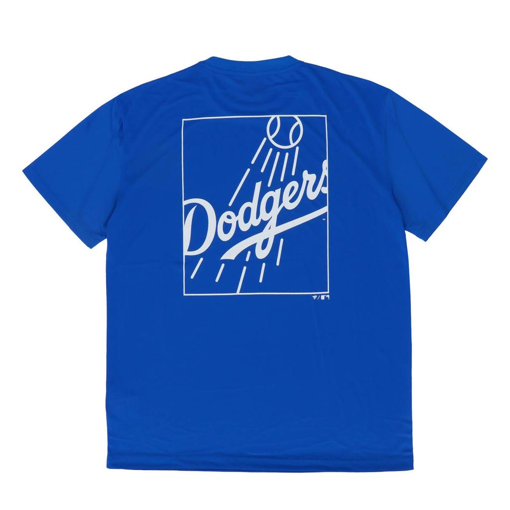 Fanatics MLB Primary Big Logo Short Sleeve Tee, Blue