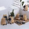 Super Soft Cute Q-Bullet Capibala Toy Mini Toys Kawaii Stress Relief Squeeze Fast Rebound Animals Toy TPR Decompression Toy