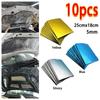 Sound Deadening For Cars 10pcs Automotive Heat Sound Insulation Mat Automotive Sound Deadening Mat For Auto Engine Roof Door Car