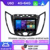 Android Multimedia For FIAT Toro 2017-2021 Car Stereo CPU Radio QLED Player Navigation Carplay Auto HDR 5G  Screen Cam