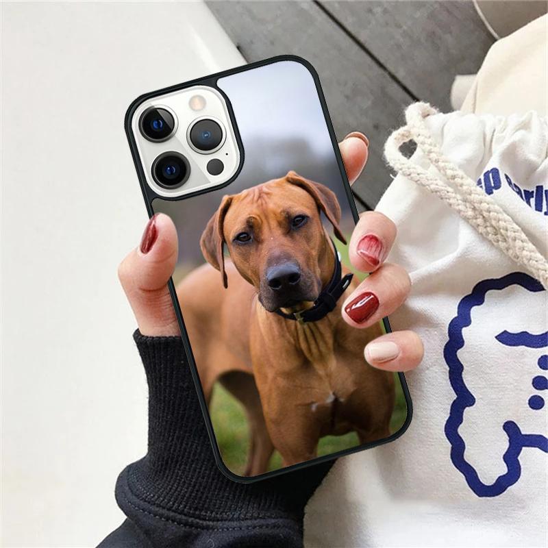 Rhodesian Ridgeback Dog Phone Case For iPhone 17 Air 15 16 Cover 11 13 14 Pro Max 12 Plus Max Fundas