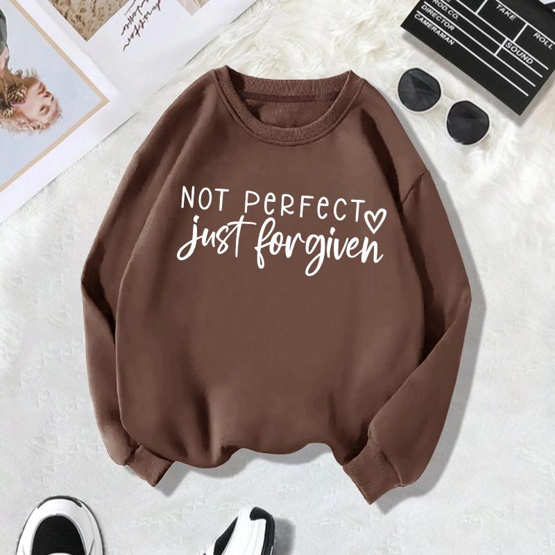 Autumn/Winter Women's Plus Velvet Round Neck Hoodie - Hot Seller.