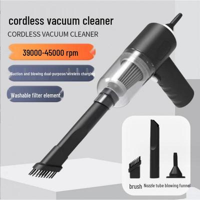 Powerful Cordless 12V Handheld Car Vacuum Cleaner with Large Suction