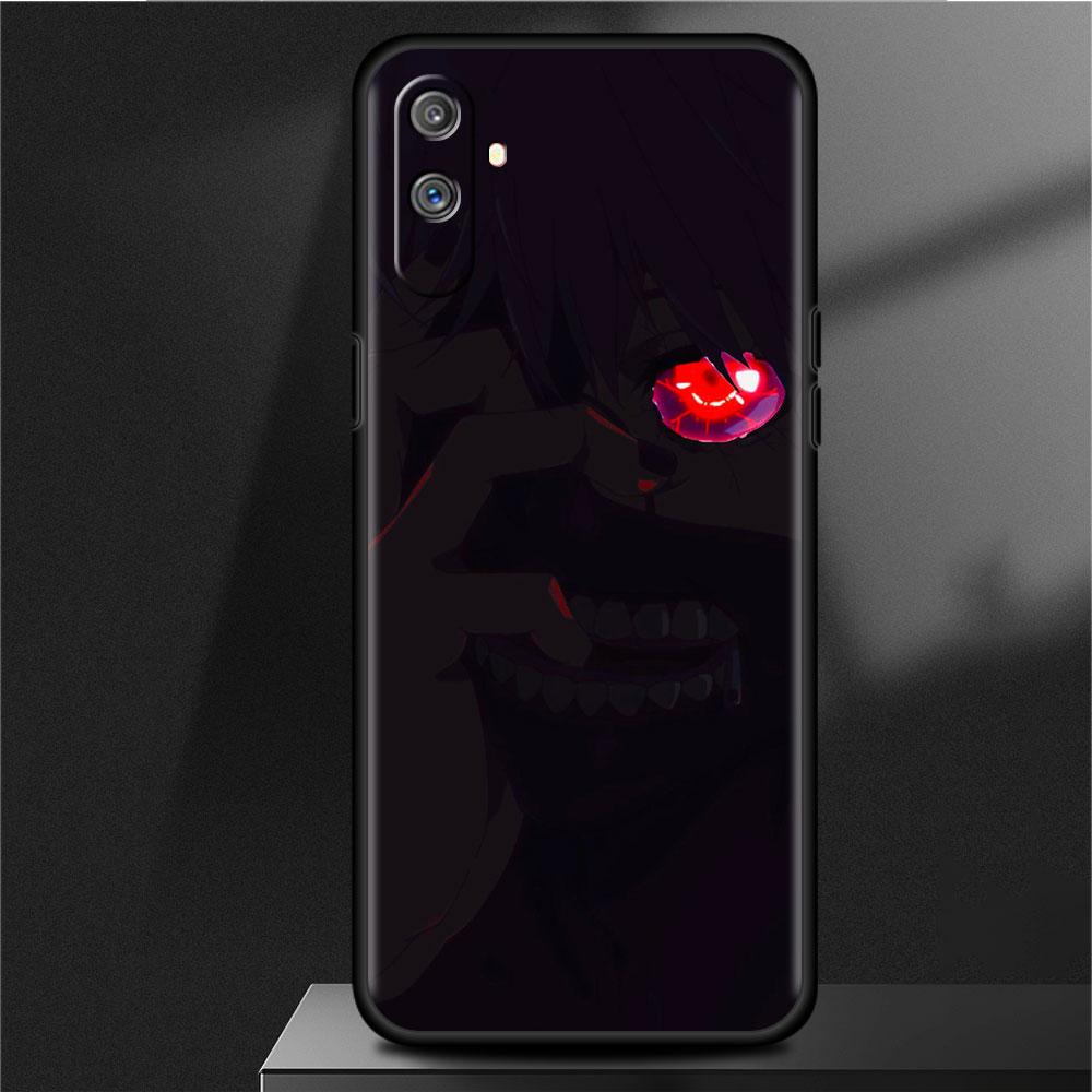 Soft Case For Oppo Realme 8 C21Y C21 GT Neo 2 Pro 3 7 9 Pro 8i 6 C11 9i C35 C15 Master C12 C3 Phone Cover Tokyo Ghoul Anime Capa