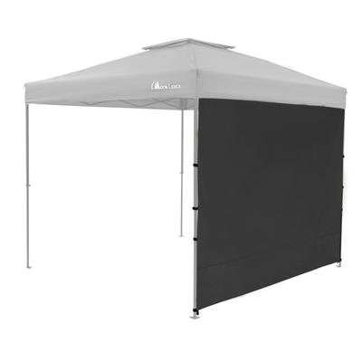 MOON LENCE Side Side Curtain for Tarp 1 Side Black Sheet, 2.5m Tents, Sheet,