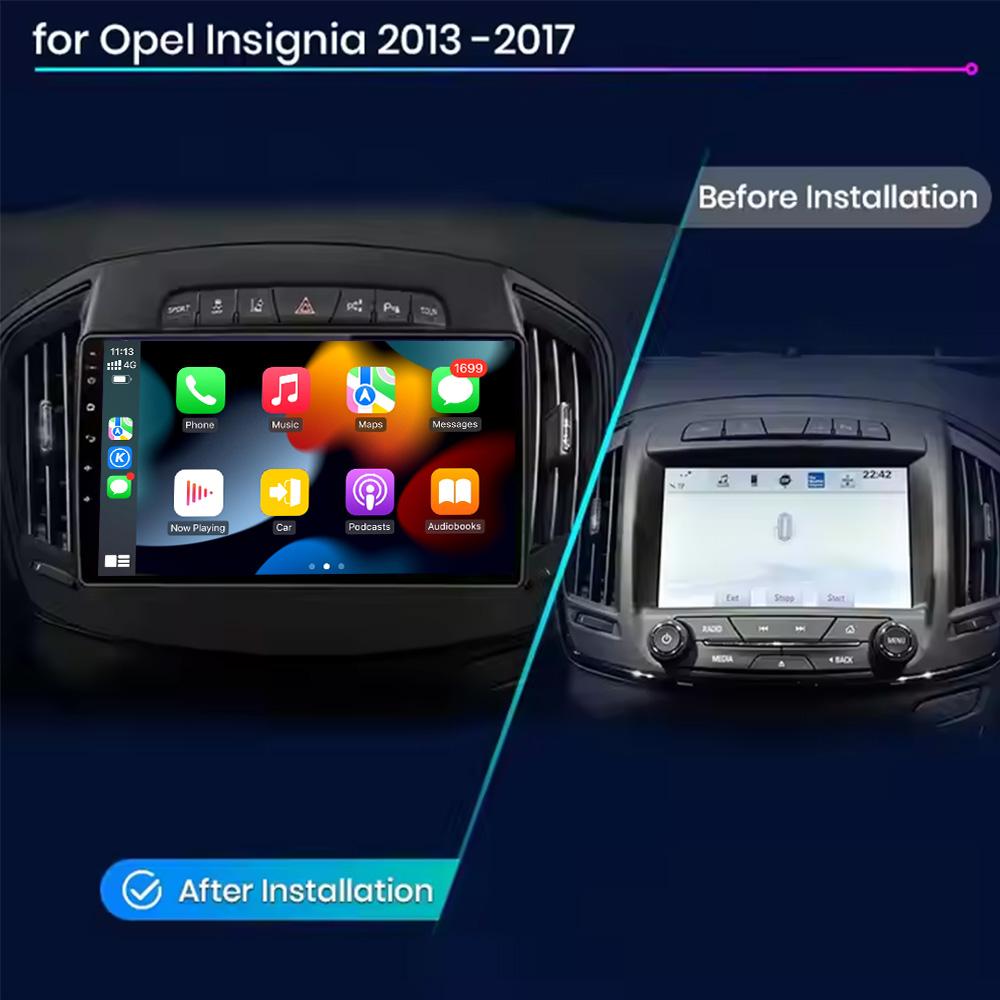 For Opel Insignia 2013-2017 Android  Touch Screen Autoradio Car Radio Navigation GPS Multimedia Wireless Carplay Stereo 2DIN