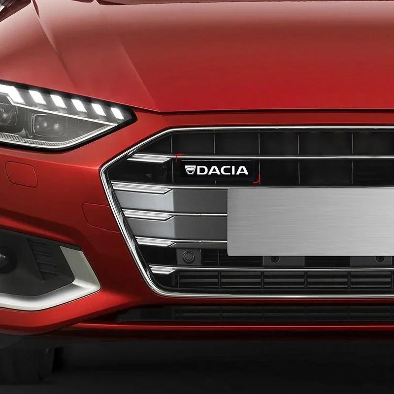 Přední kryt mřížka světlo znak dekorace LED osvětlení pro Dacia Duster Logan MCV Sandero Stepway Dokker Lodgy Autopříslušenství