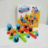 Extraño Juego Familiar Cuatro en Raya de Pollo Gobblet Gobblers