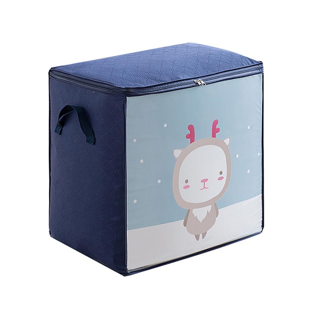 Foldable Storage Bag Clothes Blanket Quilt Closet Sweater Organizer Box Pouch