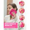 1pcs Makeup Remover Pads Towel, Edged Design, Reusable, Soft & Moisturizing Cleansing Wipes