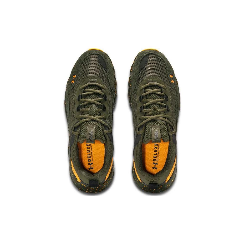 Under Armour Charged Verssert Running Shoes Green Yellow Men 3026808-302