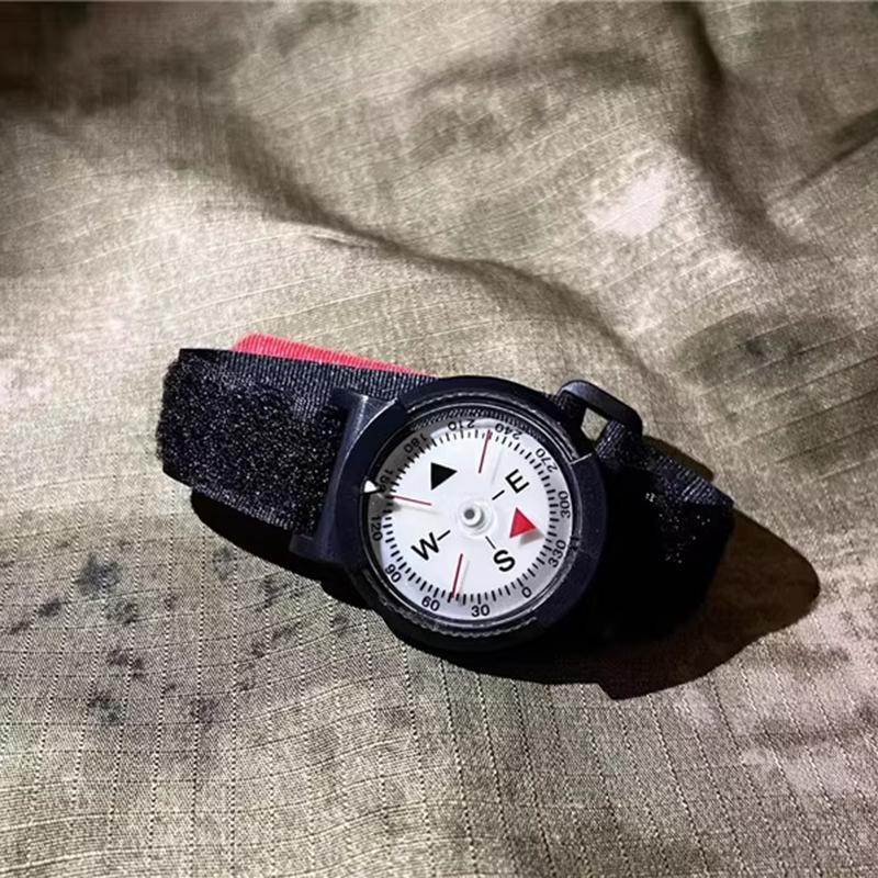 BEPAN Tactical Styling M9 Wrist Strap Compass Outdoor Riding Adventure Navigation Equipment