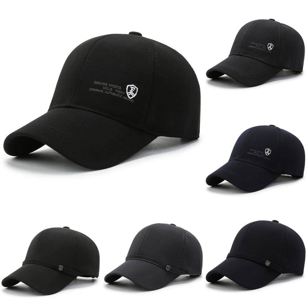 Letter F Duck Cap Mens Outdoor Sports Running Breathables Leisure Sunscreen