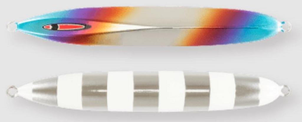 Seafloor Control Metal Jig Messiah Short 220 Grams Zebra Glow (5328)