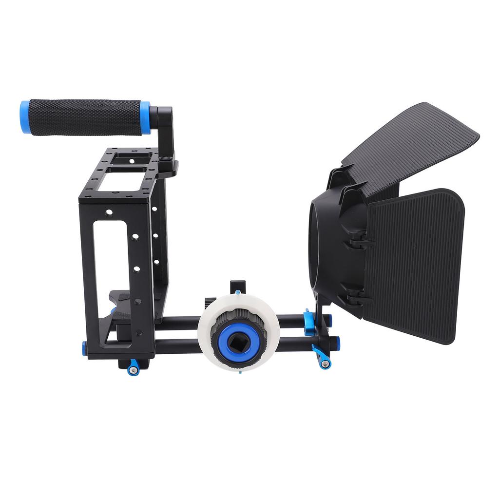 Aluminum DSLR Camera Camcorder Video Cage Rig Kit Film Making System with Follow Focus