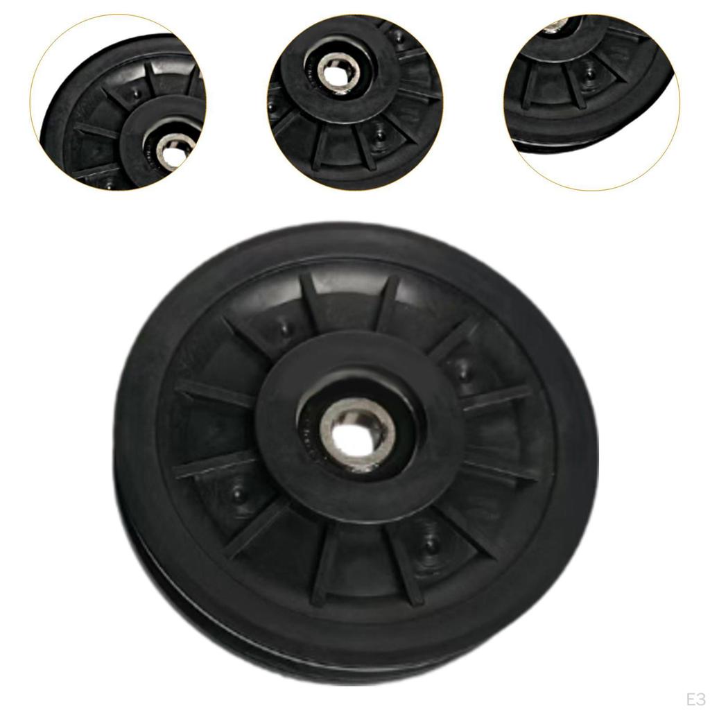 10 Mm Nylon Bearing Pulley, Repair Parts for Inner Hole, Universal Accessory Light Fitness