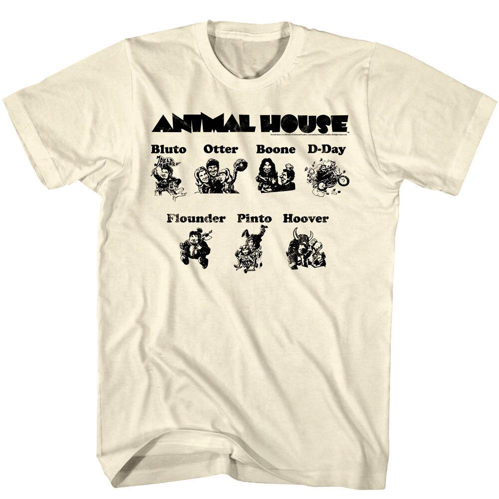 Animal House Caricature Frat Bros Men T Shirt L