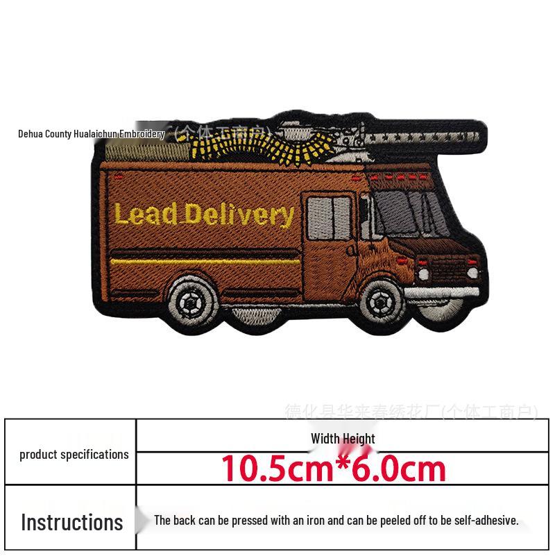 Wagner Tactical Totenkopf Stickerei Klettpatch - Russisches KGB Moralarmband oder Taschenzubehör