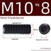 Grade 12.9 Hex Socket Headless Set Screw (M3-M16)