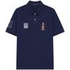 Men's Bear Short Sleeve Polo Shirt