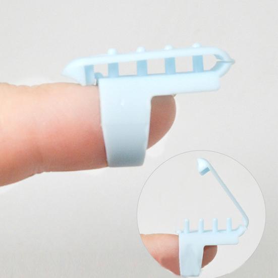 4/8Pcs Yarn Guide Ring Adjustable Plastic Crochet Tension Ring DIY Handmade Wool