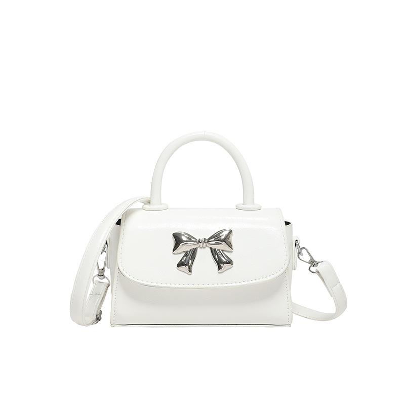 

Material Shoulder Pu Crossbody Bag Underarm Bag Handbag Large Women Capacity білий