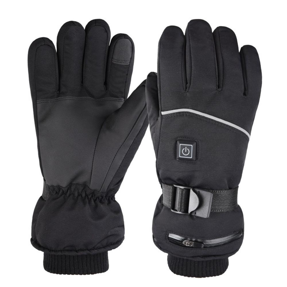 Hand Warmer Heated Gloves Waterproof Snowboard Ski Gloves Electric Thermal Gloves  Winter Outdoor