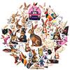 35-50pcs Cute Bunny Sticker Rainbows Mushrooms Waterproof Graffiti Easter Decorations Diy Luggage Laptop Cup Phone Diary Book