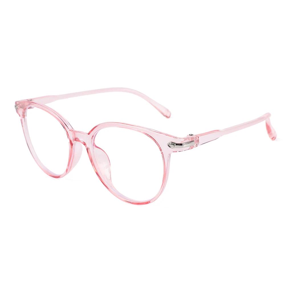 New Round Women Glasses Anti Radiation Eye Glasses Frame Transparent Retro Vintage Eyewear Frame Women Glasses Frame