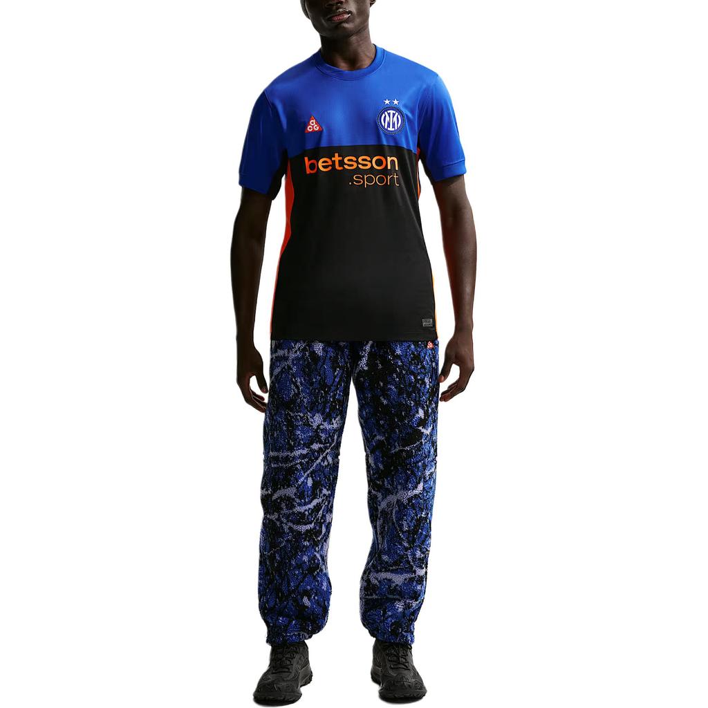 Nike × Inter Milan ACG Series SE 2026 Season Fan Version Dri-FIT Quick-Dry Crew Neck Short Sleeve Football Shirt Men Tops IM6998-413