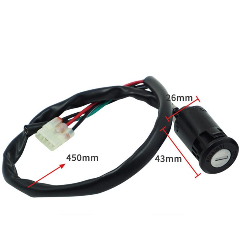 Hot,Motorcycle Electric Door Lock Ignition Switch Modification Accessories Compatible For Trx250