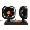 Dual Head Car Cooling Fan High Power 360 Degree Rotatable Quiet Portable Cigarette Lighter Fan for Truck SUV RV ATV Boat