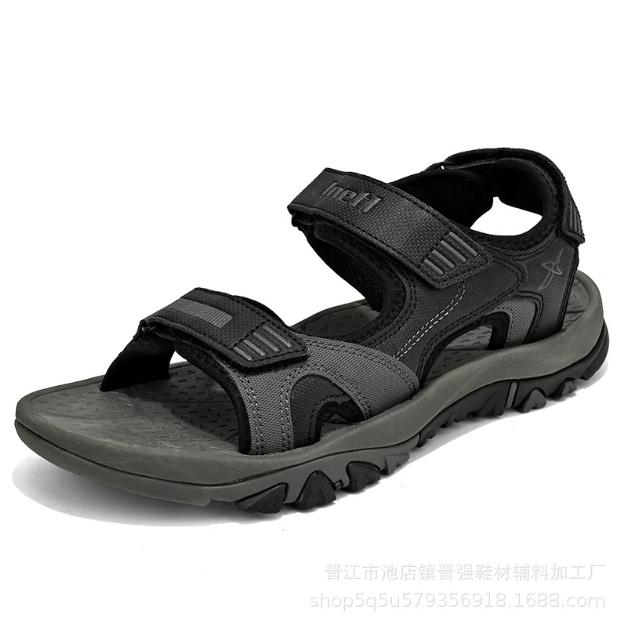 Fashion Summer Outdoor Men's Sandals Non-slip Men's Casual Sneakers Comfortable Beach Sandals Plus Size Men's Breathable Wading Sandals