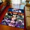 Jujutsu Kaisen Rug Floor Mat Carpet Non Slip Soft Area Rug Bedroom Living Room Home Decor -QJY