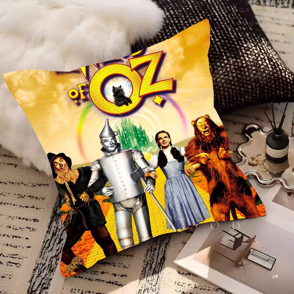 T-The Wonderful Wizard Of Oz Pillow Case Square Pillow Bedroom Sofa Leisure Comfort Cushion Car Living Room Home Decoration