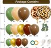 Jungle Forest Theme Sage Green Balloons Arch Garland Kit Kids Boys Birthday Party Decorations