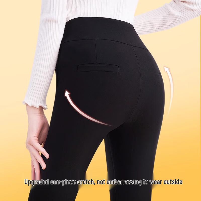 Langsaha Women's Ultra-Warm Thermal Cotton Stirrup Leggings