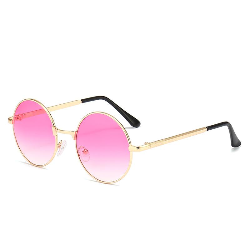 Luxury Small Oval Sunglasses Men Women Brand Design Metal Round Sun Glasses Classic Casual Driving Shades UV400 Glasses